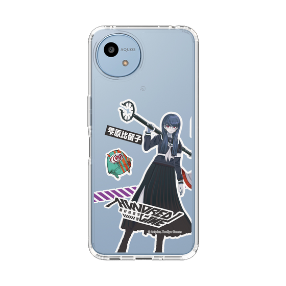 スリムプロテクションケース［ HUNDRED LINE -最終防衛学園- - ステッカー - 雫原比留子 ］