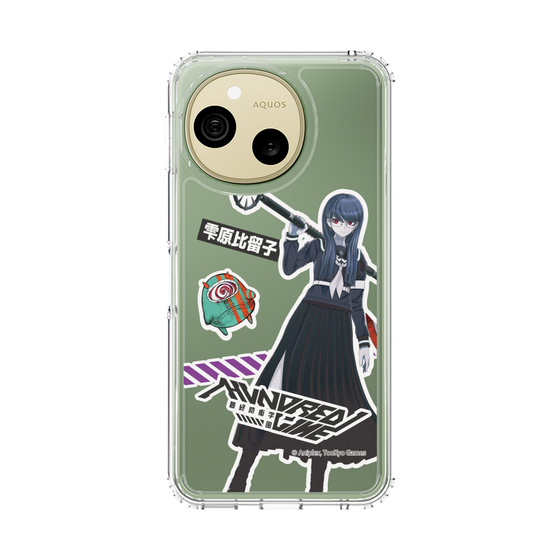 スリムプロテクションケース［ HUNDRED LINE -最終防衛学園- - ステッカー - 雫原比留子 ］
