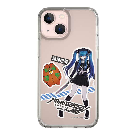 スリムプロテクションケース［ HUNDRED LINE -最終防衛学園- - ステッカー - 飴宮怠美 ］