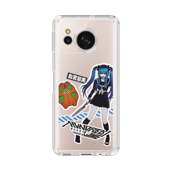 スリムプロテクションケース［ HUNDRED LINE -最終防衛学園- - ステッカー - 飴宮怠美 ］