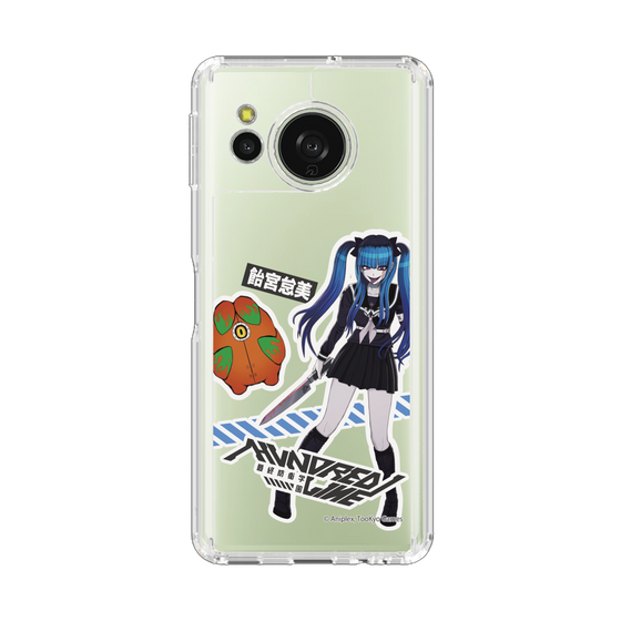 スリムプロテクションケース［ HUNDRED LINE -最終防衛学園- - ステッカー - 飴宮怠美 ］