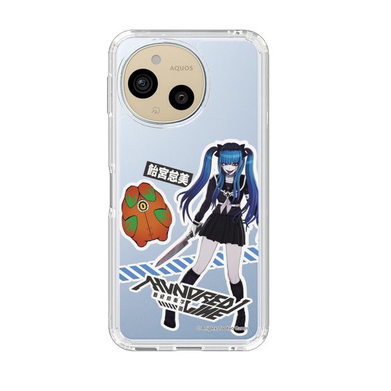 スリムプロテクションケース［ HUNDRED LINE -最終防衛学園- - ステッカー - 飴宮怠美 ］