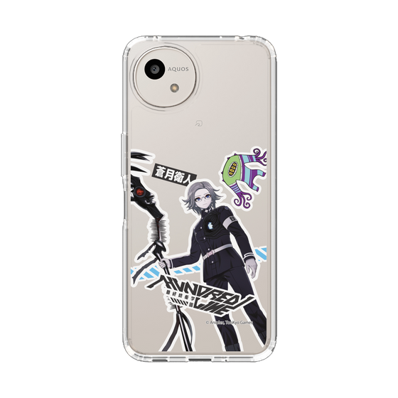 スリムプロテクションケース［ HUNDRED LINE -最終防衛学園- - ステッカー - 蒼月衛人 ］