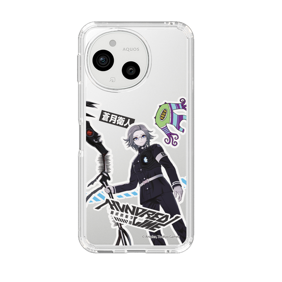 スリムプロテクションケース［ HUNDRED LINE -最終防衛学園- - ステッカー - 蒼月衛人 ］