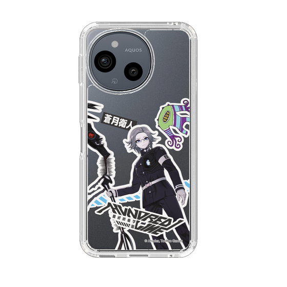 スリムプロテクションケース［ HUNDRED LINE -最終防衛学園- - ステッカー - 蒼月衛人 ］