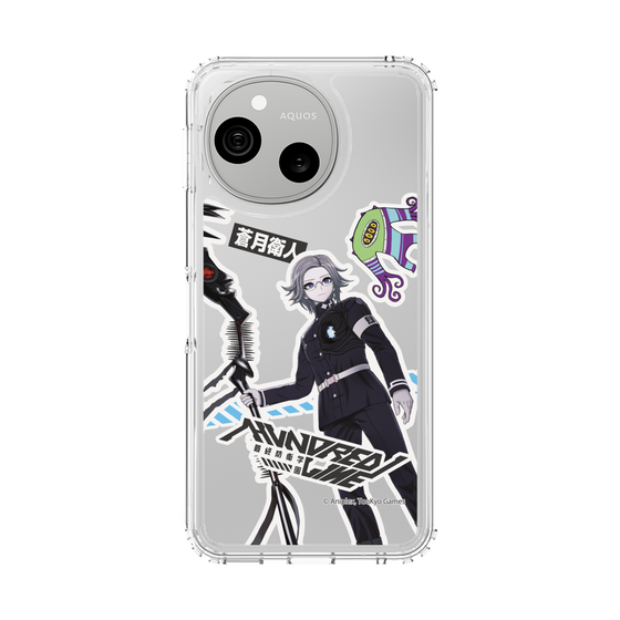 スリムプロテクションケース［ HUNDRED LINE -最終防衛学園- - ステッカー - 蒼月衛人 ］