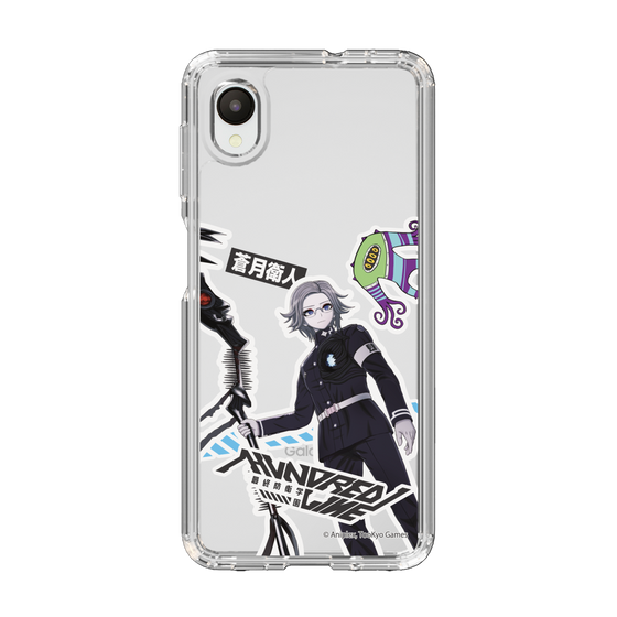 スリムプロテクションケース［ HUNDRED LINE -最終防衛学園- - ステッカー - 蒼月衛人 ］