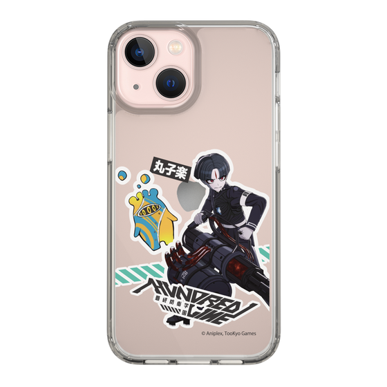 スリムプロテクションケース［ HUNDRED LINE -最終防衛学園- - ステッカー - 丸子楽 ］