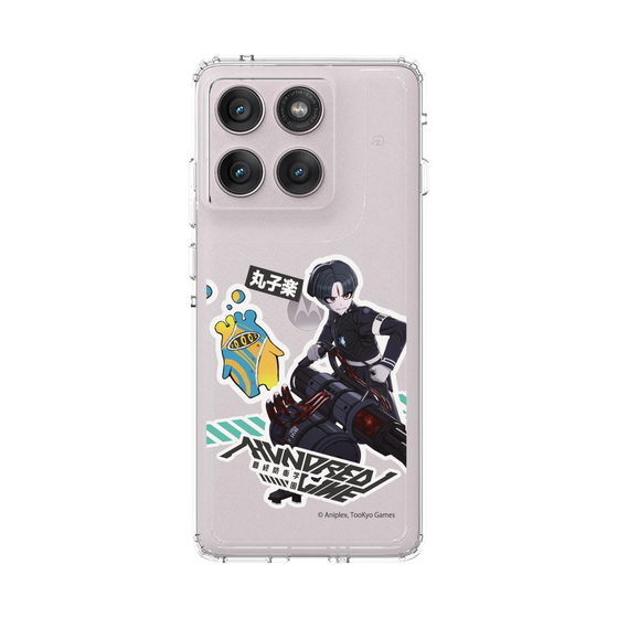 スリムプロテクションケース［ HUNDRED LINE -最終防衛学園- - ステッカー - 丸子楽 ］