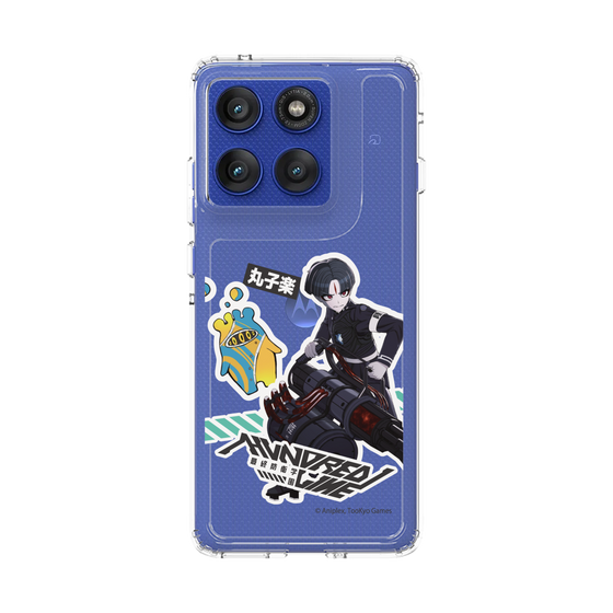 スリムプロテクションケース［ HUNDRED LINE -最終防衛学園- - ステッカー - 丸子楽 ］