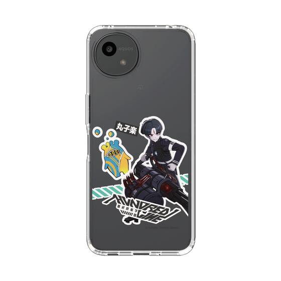 スリムプロテクションケース［ HUNDRED LINE -最終防衛学園- - ステッカー - 丸子楽 ］