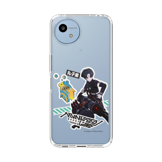 スリムプロテクションケース［ HUNDRED LINE -最終防衛学園- - ステッカー - 丸子楽 ］