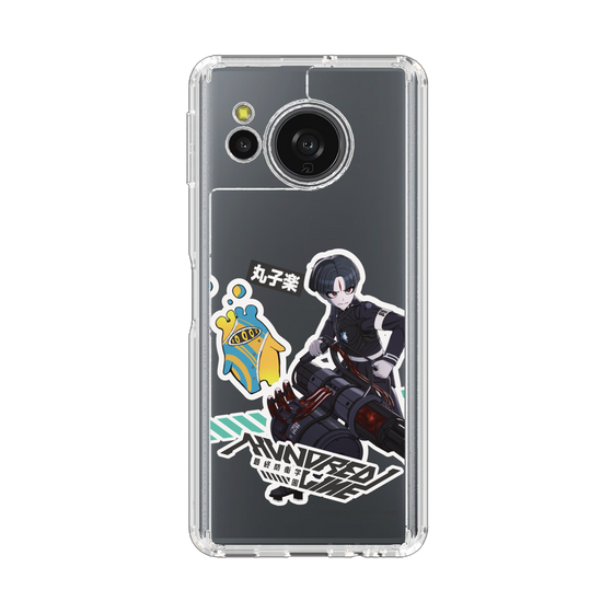 スリムプロテクションケース［ HUNDRED LINE -最終防衛学園- - ステッカー - 丸子楽 ］