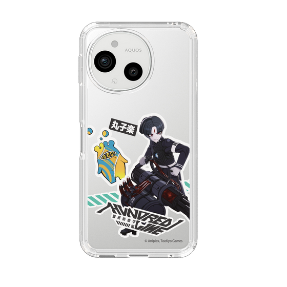 スリムプロテクションケース［ HUNDRED LINE -最終防衛学園- - ステッカー - 丸子楽 ］