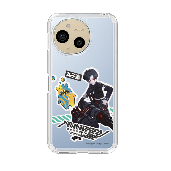 スリムプロテクションケース［ HUNDRED LINE -最終防衛学園- - ステッカー - 丸子楽 ］