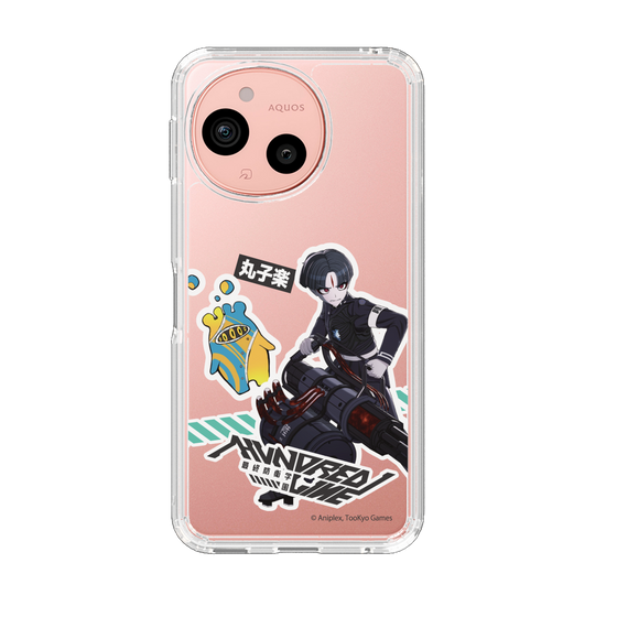 スリムプロテクションケース［ HUNDRED LINE -最終防衛学園- - ステッカー - 丸子楽 ］