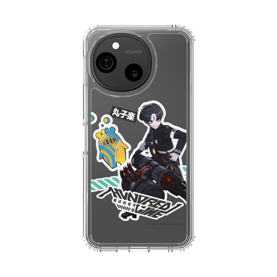 スリムプロテクションケース［ HUNDRED LINE -最終防衛学園- - ステッカー - 丸子楽 ］