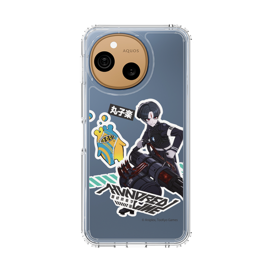 スリムプロテクションケース［ HUNDRED LINE -最終防衛学園- - ステッカー - 丸子楽 ］