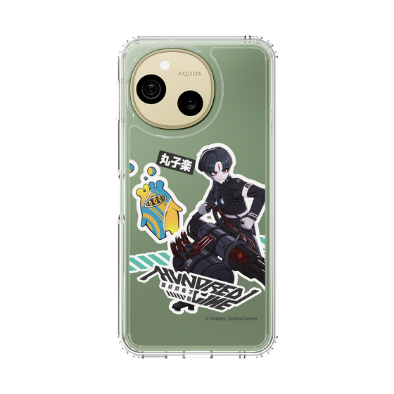 スリムプロテクションケース［ HUNDRED LINE -最終防衛学園- - ステッカー - 丸子楽 ］