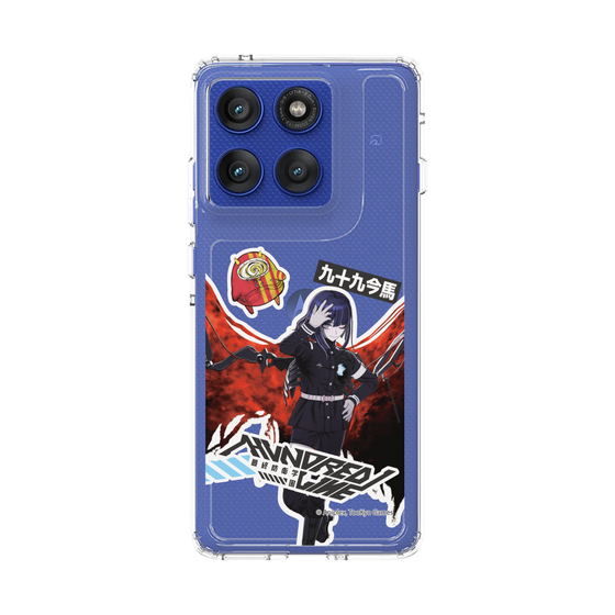 スリムプロテクションケース［ HUNDRED LINE -最終防衛学園- - ステッカー - 九十九今馬 ］