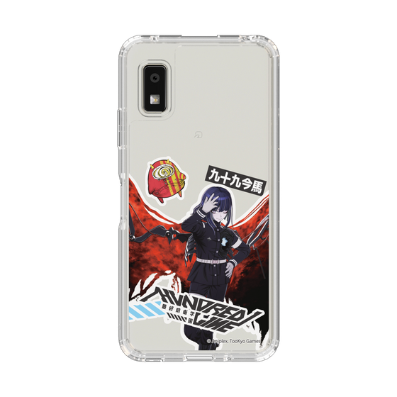 スリムプロテクションケース［ HUNDRED LINE -最終防衛学園- - ステッカー - 九十九今馬 ］