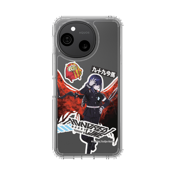 スリムプロテクションケース［ HUNDRED LINE -最終防衛学園- - ステッカー - 九十九今馬 ］