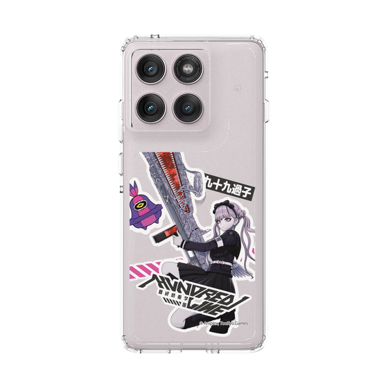 スリムプロテクションケース［ HUNDRED LINE -最終防衛学園- - ステッカー - 九十九過子 ］