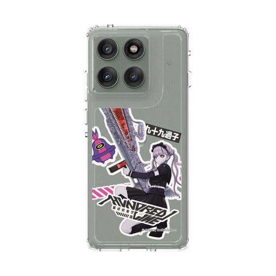 スリムプロテクションケース［ HUNDRED LINE -最終防衛学園- - ステッカー - 九十九過子 ］