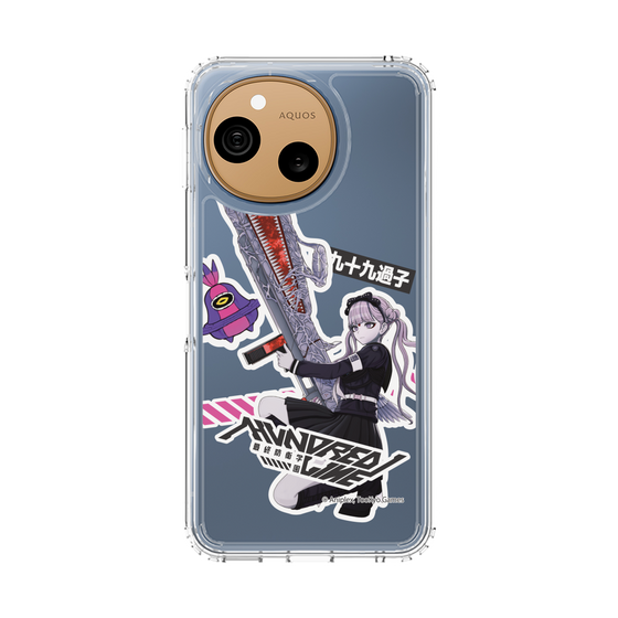 スリムプロテクションケース［ HUNDRED LINE -最終防衛学園- - ステッカー - 九十九過子 ］