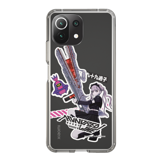 スリムプロテクションケース［ HUNDRED LINE -最終防衛学園- - ステッカー - 九十九過子 ］