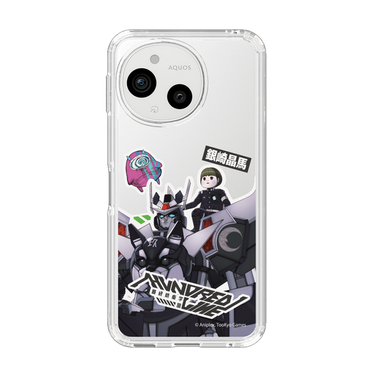 スリムプロテクションケース［ HUNDRED LINE -最終防衛学園- - ステッカー - 銀崎晶馬 ］