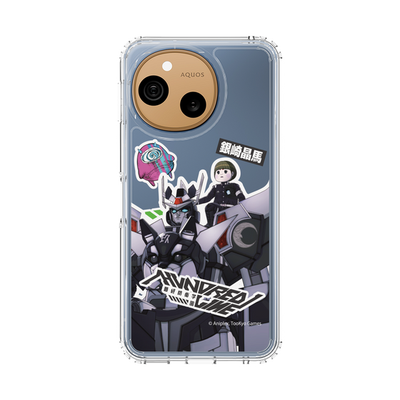 スリムプロテクションケース［ HUNDRED LINE -最終防衛学園- - ステッカー - 銀崎晶馬 ］