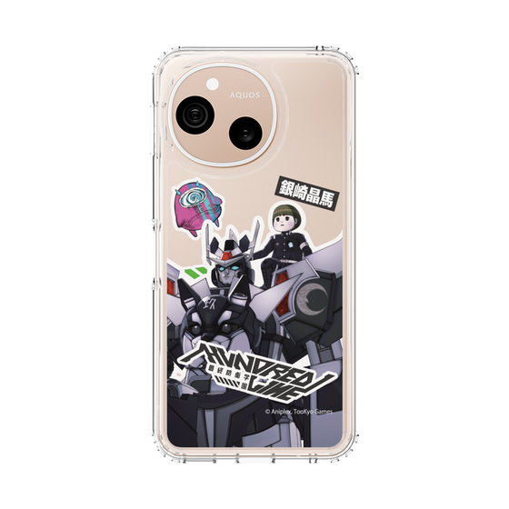 スリムプロテクションケース［ HUNDRED LINE -最終防衛学園- - ステッカー - 銀崎晶馬 ］