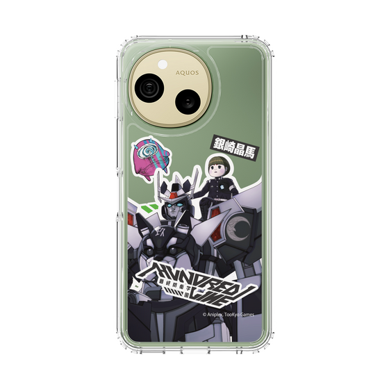 スリムプロテクションケース［ HUNDRED LINE -最終防衛学園- - ステッカー - 銀崎晶馬 ］