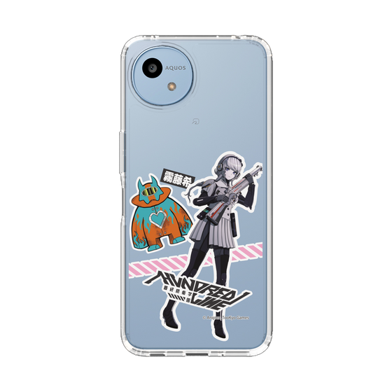 スリムプロテクションケース［ HUNDRED LINE -最終防衛学園- - ステッカー - 霧藤希 ］