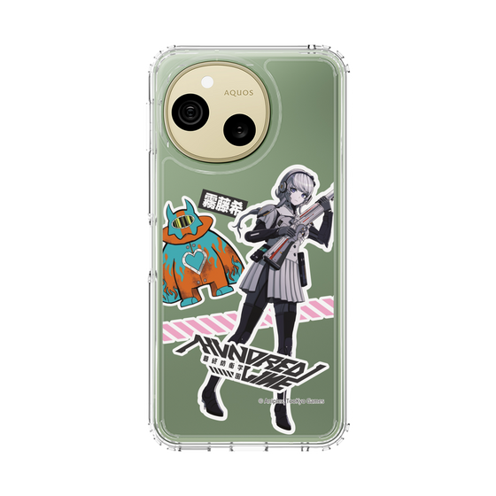 スリムプロテクションケース［ HUNDRED LINE -最終防衛学園- - ステッカー - 霧藤希 ］