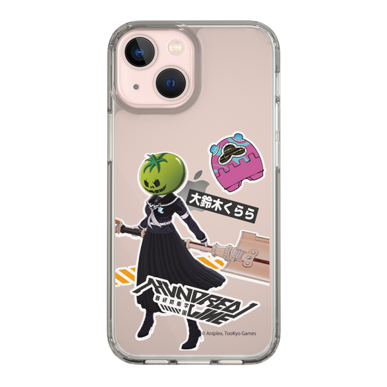 スリムプロテクションケース［ HUNDRED LINE -最終防衛学園- - ステッカー - 大鈴木くらら ］