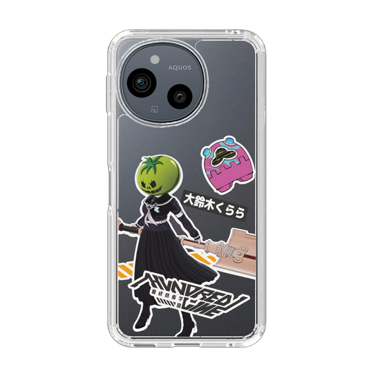 スリムプロテクションケース［ HUNDRED LINE -最終防衛学園- - ステッカー - 大鈴木くらら ］