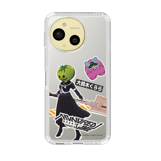 スリムプロテクションケース［ HUNDRED LINE -最終防衛学園- - ステッカー - 大鈴木くらら ］