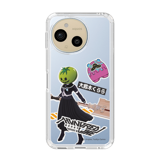 スリムプロテクションケース［ HUNDRED LINE -最終防衛学園- - ステッカー - 大鈴木くらら ］