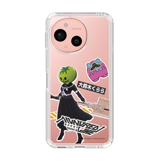 スリムプロテクションケース［ HUNDRED LINE -最終防衛学園- - ステッカー - 大鈴木くらら ］