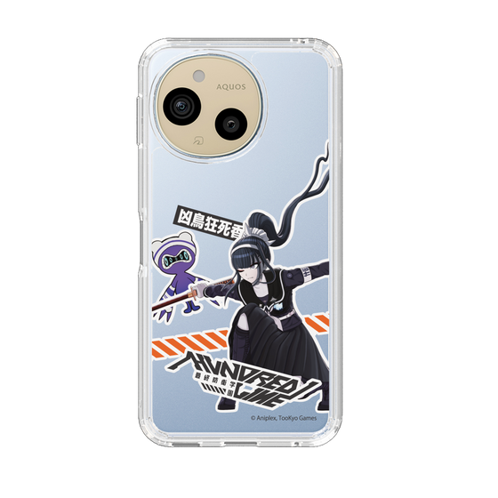 スリムプロテクションケース［ HUNDRED LINE -最終防衛学園- - ステッカー - 凶鳥狂死香 ］