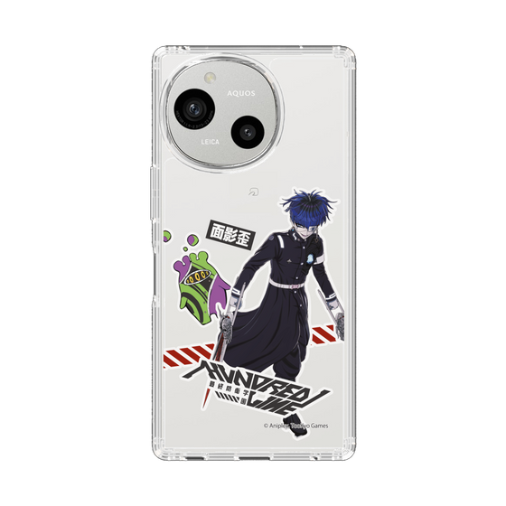 スリムプロテクションケース［ HUNDRED LINE -最終防衛学園- - ステッカー - 面影歪 ］