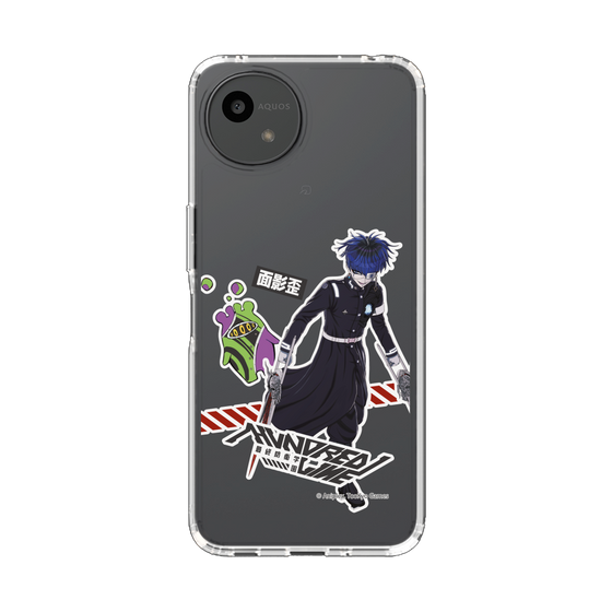 スリムプロテクションケース［ HUNDRED LINE -最終防衛学園- - ステッカー - 面影歪 ］