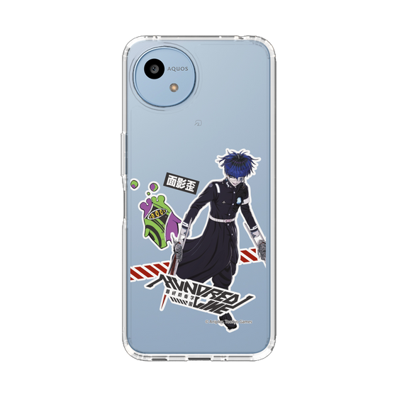 スリムプロテクションケース［ HUNDRED LINE -最終防衛学園- - ステッカー - 面影歪 ］