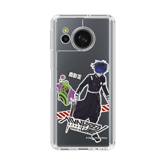 スリムプロテクションケース［ HUNDRED LINE -最終防衛学園- - ステッカー - 面影歪 ］