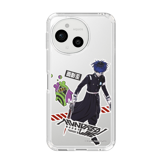 スリムプロテクションケース［ HUNDRED LINE -最終防衛学園- - ステッカー - 面影歪 ］