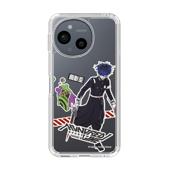 スリムプロテクションケース［ HUNDRED LINE -最終防衛学園- - ステッカー - 面影歪 ］