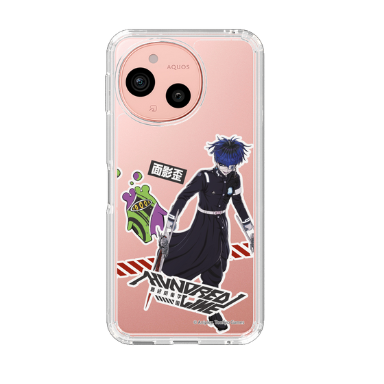 スリムプロテクションケース［ HUNDRED LINE -最終防衛学園- - ステッカー - 面影歪 ］