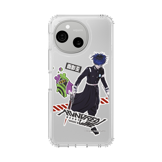 スリムプロテクションケース［ HUNDRED LINE -最終防衛学園- - ステッカー - 面影歪 ］